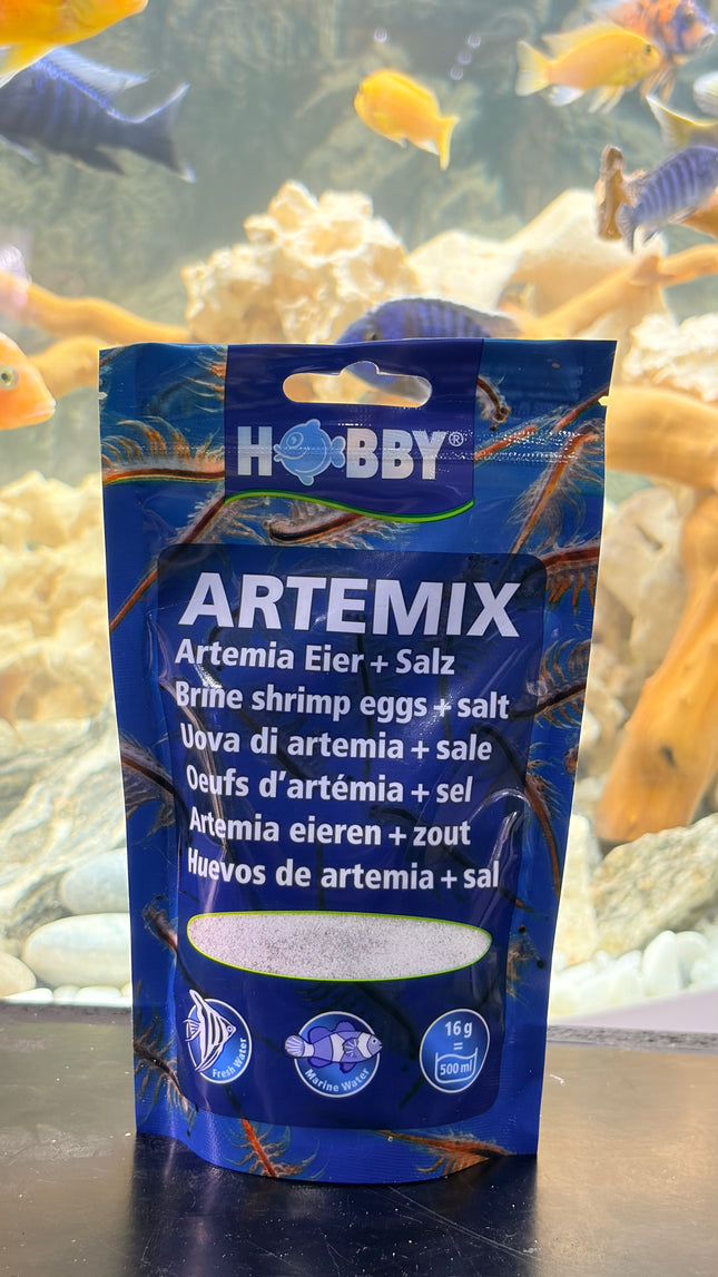 Hobby Artemix – Brine Shrimp Eggs + Salt Mixture (16g)