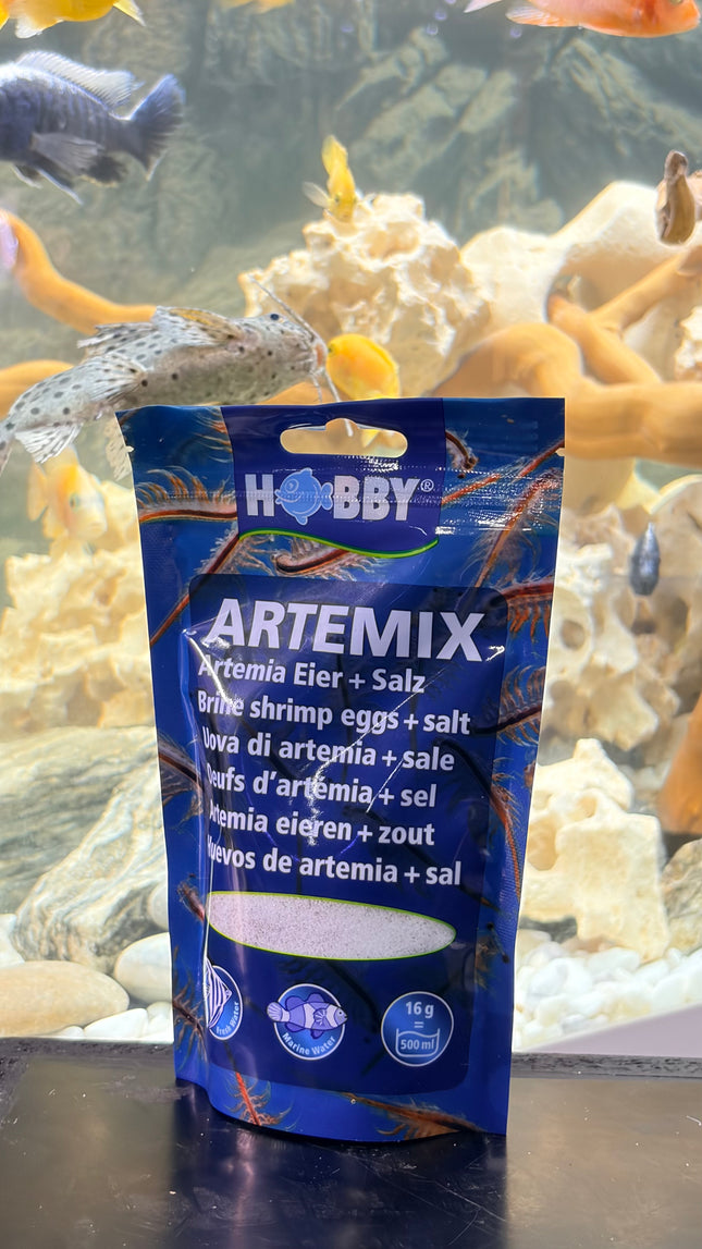 Hobby Artemix – Brine Shrimp Eggs + Salt Mixture (16g)