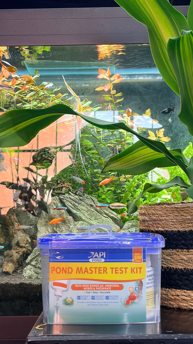 API Pond Master Test Kit – 500+ Pond Water Tests for pH, Ammonia, Nitrite & Phosphate