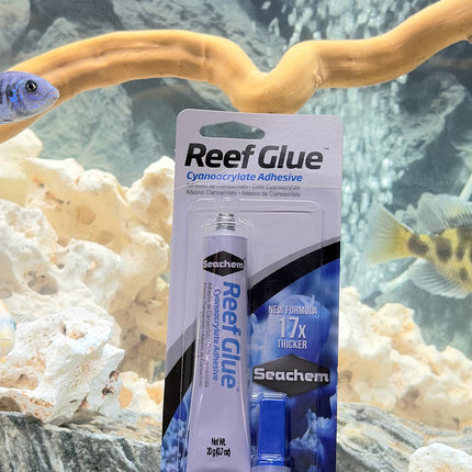 Seachem Reef Glue Cyanoacrylate Adhesive 20g – Aquarium Coral Frag Glue