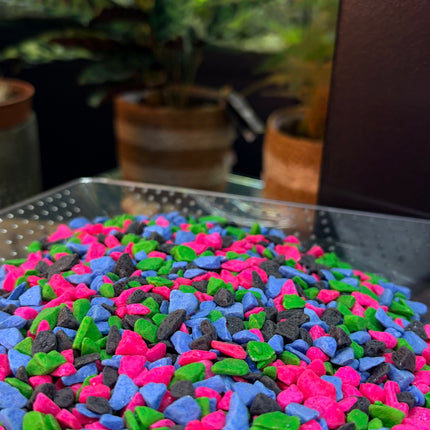 Premium Colour Aquarium Gravel – 1kg  | Fish Safe Tank Substrate