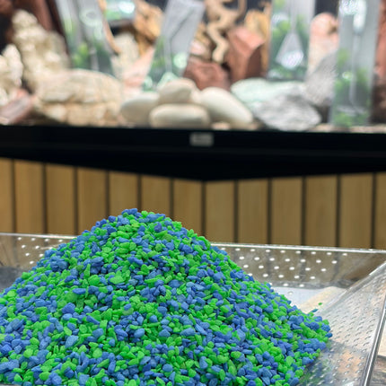 Premium Colour Aquarium Gravel – 1kg  | Fish Safe Tank Substrate
