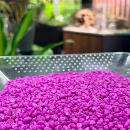 Premium Colour Aquarium Gravel – 1kg  | Fish Safe Tank Substrate