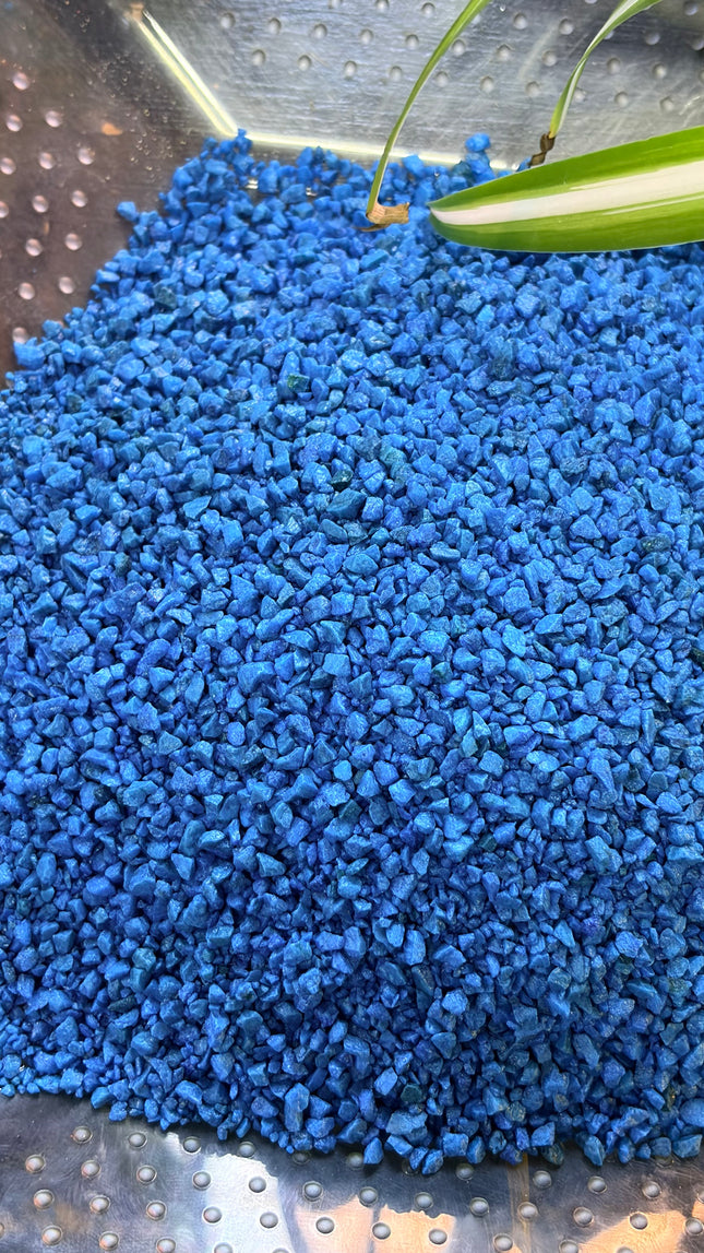 Bright Blue Mix Aquarium Gravel