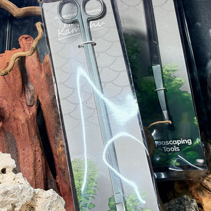 Hugo Kamishi Straight Aquascaping Scissors – Stainless Steel Trimming Tool