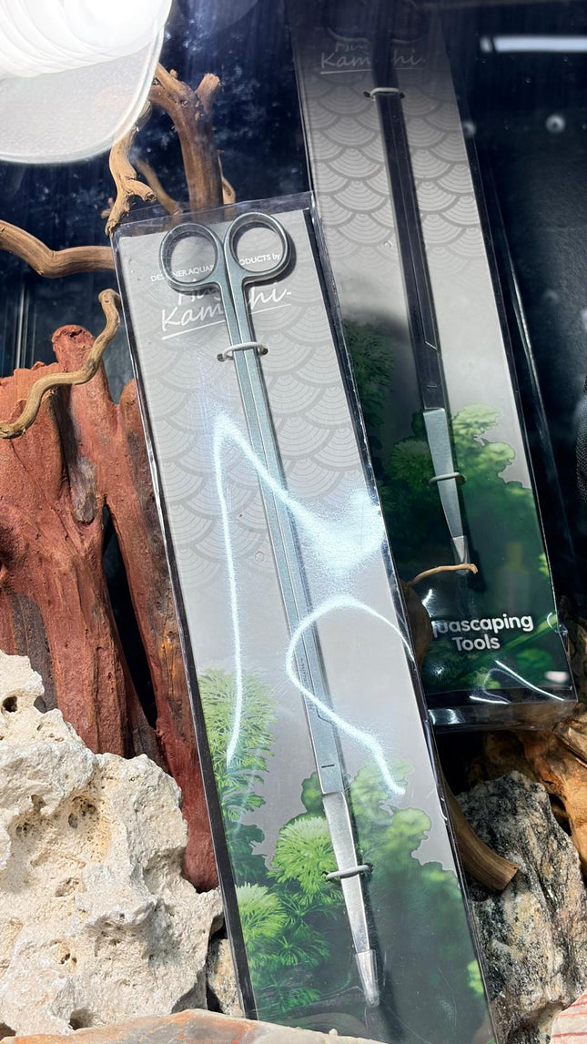 Hugo Kamishi Straight Aquascaping Scissors – Stainless Steel Trimming Tool