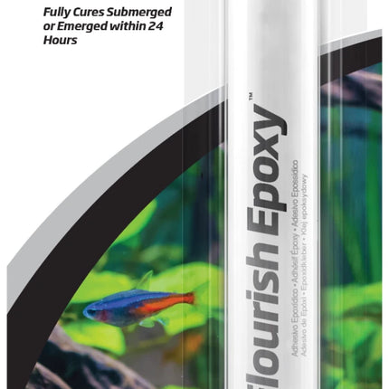 Seachem Flourish Epoxy 114g Aquarium Epoxy Glue Rock Driftwood Aquascape